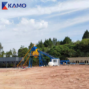 Fabrik preis MHZS90 Mobile Beton mischa nlage Automatische Zement mischa nlage zum Verkauf - Product Image 5