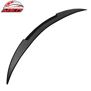 Convient pour Tesla Model S 2021-2024 Aileron de coffre style IK Noir mat - Product Image 3