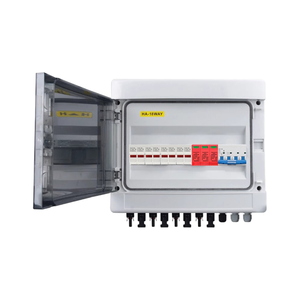 1000V 4 in 1 out PV Array Combiner <b>Box</b> with 4P DC Breaker 3P SPD 8x20A Fuse IP65 Outdoor , Distribution <b>box</b> - Product Image 2