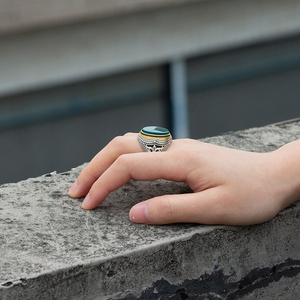 Мужское кольцо из натурального 925 - Product Image 3