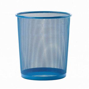 Cesto de esquina de metal para oficina, cesto de basura, contenedor de almacenamiento, cesto de basura doméstico, caja de almacenamiento pequeña de metal - Product Image 4