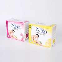 Boîte d'emballage pliable personnalisée en carton pour savon et parfum, impression offset, ouverture et fermeture faciles, prix réduit, vente en gros