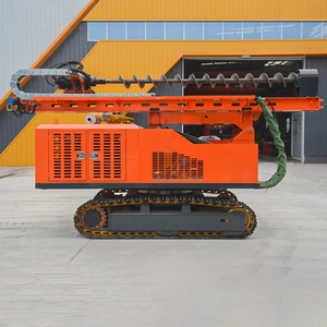 Mesin penggerak tumpukan tanaman tenaga surya garansi penggerak mesin <span class=keywords><strong>Piling</strong></span> fotovoltaik satu tahun - Product Image 2