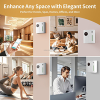 Diffuseur de parfum commercial et domestique à commande par application, grande capacité, sans eau, portable, facile à utiliser, purificateur d'air