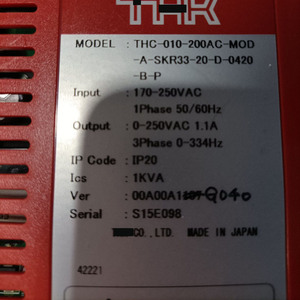THC-010-200AC-MOD-A-SKR33-20-D-0420-B-P สำหรับ - Product Image 6