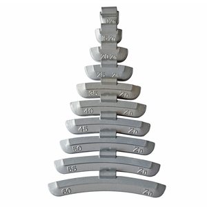 Pièces automobiles Zinc Type de crochet Poids de roue Voiture d'<span class=keywords><strong>occasion</strong></span> - Product Image 1