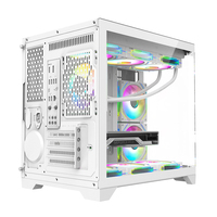 Custom Micro ATX PC Case Gaming Case Gamer PC Cabinet Chassis Desktop Casing Tempered Glass Computer Cases