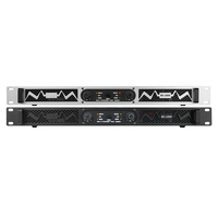 Amplificateur de puissance numérique professionnel BC-1500 1U 2x250W, montage en rack, classe D, pour scène, DJ, KTV, système PA