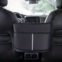 Sac de rangement pour siège de voiture, pliable et lavable, trois grandes poches pour ranger téléphones, sacs, documents, etc. Décoration intérieure.