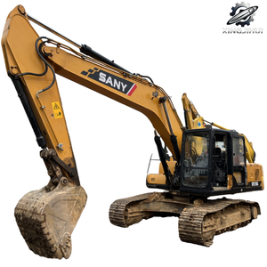 Excavatrice sur chenilles d'occasion SANY 215, marque japonaise d'origine, 21,5 tonnes, taille moyenne, excavatrice sur chenilles d'occasion - Product Image 1