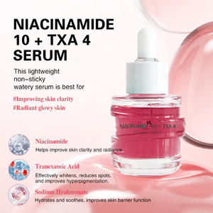定制版 10% 烟酰胺 + TXA 4 精华液 光彩保湿丰盈焕采三文鱼 DNA 光彩面部精华液 轻盈玻璃肌 - Product Image 2