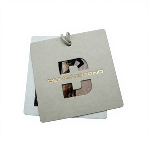 Etichetta Pendente Personalizzata in Cartoncino Spesso e Resistente, Fustellata con Stampa a Caldo, <span class=keywords><strong>per</strong></span> Abbigliamento, Etichetta Personalizzata all'Ingrosso - Product Image 6