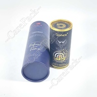 Boîte tubulaire en carton à impression personnalisée, cylindre rond, biodégradable, Thermos, tasse, fléchettes, parfum, artisanat, boîtes d'emballage