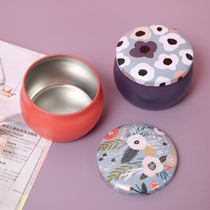 <b>Mini</b> Portable Tin <b>Box</b> Flip Lid Metal <b>Storage</b> Container For Clips Hair Ties Snacks Candy Office Desktop Organizer - Product Image 3