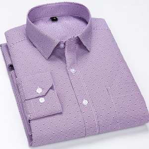 OEM/ODM Camisas Hombre camicia migliore qualità a buon mercato all'ingrosso manica lunga primavera autunno e autunno abbigliamento per signori ed élite - Product Image 1