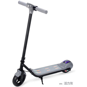 Scooter eléctrico para niños de 6,5 pulgadas, dos ruedas, altura ajustable, con luces, para niños de 6 años en adelante - Product Image 4