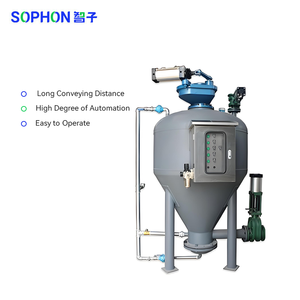 Soindustrial endüstriyel toz granül depolama tankı pompası sürekli kaldırma vakum pompalama pnömatik besleyici konveyörler kontrol sistemi - Product Image 2
