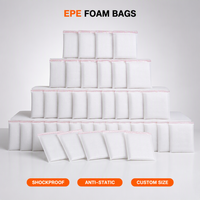 Sac en coton perlé antistatique, pochette en mousse EPE, sac de protection en mousse pour écran LCD, tablette, emballage en mousse