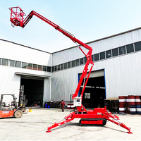Plateforme élévatrice articulée automotrice à bras articulé de 8 à 20 m, plateforme de travail en hauteur, nacelle élévatrice