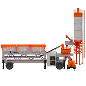 โรงงานผสมคอนกรีตพร้อมผสมคอนกรีตมือถือ - Product Image 3