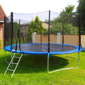 Trampoline d'extérieur pour enfants et adultes avec filet de sécurité et rembourrage à ressort - Product Image 6