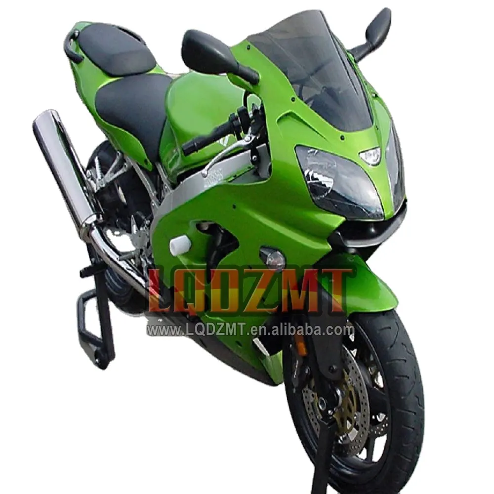 OEM-Verkleidungen für KAWASAKI NINJA ZX-9R ZX 9R glänzend grün 9 ZX9 R 900 CC ZX9R 02 03 49 Nr. 28 900CC ZX900C 2002 2003 Einspritz körper