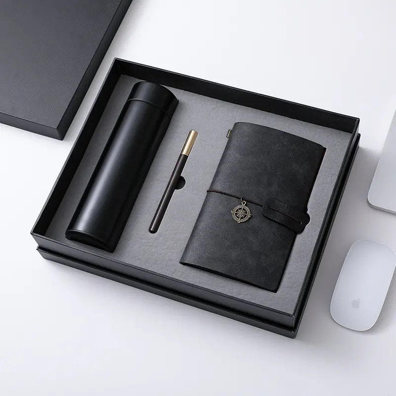 2023 Luxury Custom Logo Office Gift Set Notebook Pen Cup Sets, Personalized Custom Promotion Gift Set