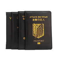 Housse de passeport de voyage en cuir PU passeport porte-carte portefeuille sac accessoire de voyage pour femmes hommes enfants