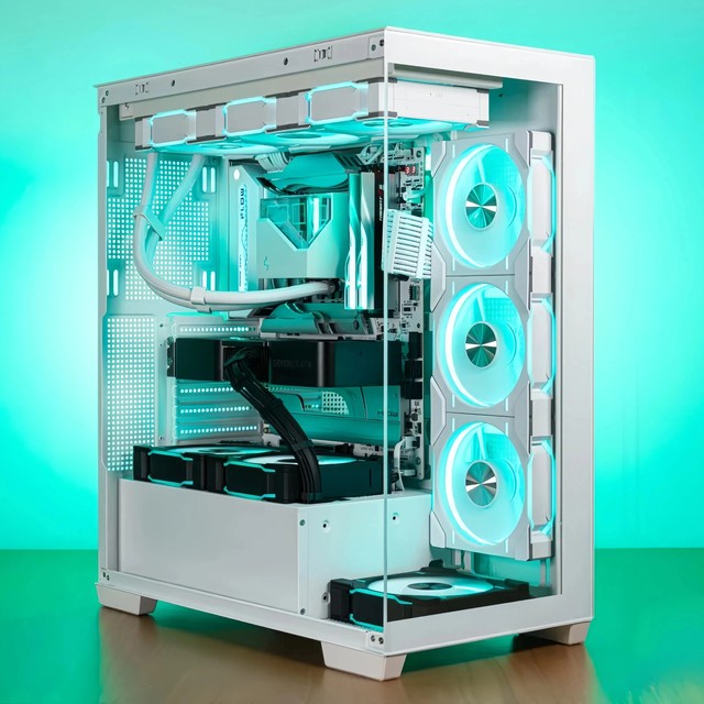 Panoramic Desktop Computer with Core I5 14600KF 16G/32G DDR4 RAM 1TB SSD & HDD Win11 Pro Gaming Desktop Used & New
