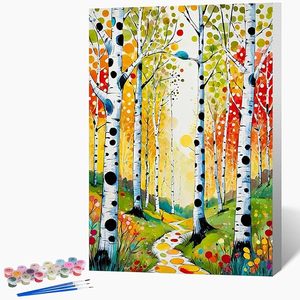 Kit de <span class=keywords><strong>Pintura</strong></span> por Números Personalizado <span class=keywords><strong>con</strong></span> Marco - Set de <span class=keywords><strong>Pintura</strong></span> por Números Personalizado, Kit Completo para Decoración de Paredes del Hogar - Product Image 3
