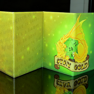 Pantalla de Cuero Personalizable con Impresión Completa para <span class=keywords><strong>Dungeon</strong></span> and Dragons, MOQ Pequeño, para Juegos de Rol - Product Image 1