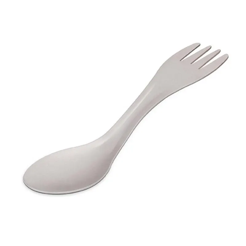 6.8 Outdoor Camping Piquenique titânio colher talheres titânio garfo ultraleve puro titânio Spork