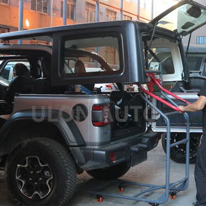 Support de levage mobile en acier pour <span class=keywords><strong>Jeep</strong></span> <span class=keywords><strong>Wrangler</strong></span> <span class=keywords><strong>JK</strong></span> JL2007-2021 et Bronco 2021-2022 chariot de levage de retrait de toit dur - Product Image 3