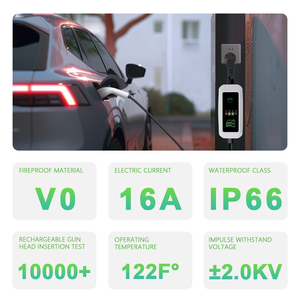 Le tout nouveau <span class=keywords><strong>pistolet</strong></span> de charge portable plug-and-play de 3,5 kW 16A d'E-Mingze pour les véhicules électriques de type 2 est plug-and-play - Product Image 6