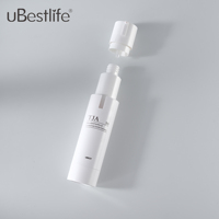 Flacon pompe sans air en PP rechargeable à double couche TJA, 15 ml, 30 ml, 50 ml, emballage cosmétique haut de gamme, flacon pour crème pour le visage, fond de teint