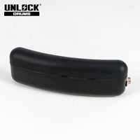 Déclencheur de batterie acoustique à sensibilité réglable compatible avec Roland et pour accessoire d'instrument de musique d'entraînement silencieux Yamaha