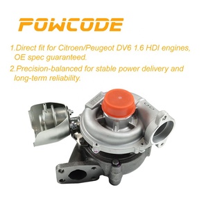 Turbocompresseur de moteur diesel DV6 16V 9654128780 9660641380 0375J6 pour Citroën Berlingo <span class=keywords><strong>Peugeot</strong></span> <span class=keywords><strong>207</strong></span> 308 1.6 - Product Image 2