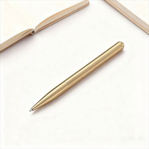 High-end Luxury Brass Metal Ballpoint <b>Pen</b> with Customer's Logo Black Ink 1.0mm Tip Custom for Corporate Gifts - Product Image 3