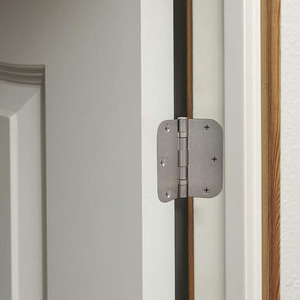 บานพับประตูสปริงมุมทรงกลมทำจากโลหะรัศมี5/8อุปกรณ์เสริมฮาร์ดแวร์เฟอร์นิเจอร์เหล็กเหล็ก - Product Image 3