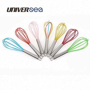 Fouet en acier inoxydable recouvert de silicone de bonne qualité - Ustensile alimentaire - Product Image 2