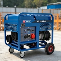 Générateur diesel à châssis ouvert Yuchai 18 kW YC18GF-3 20 kW max triphasé 230 V 400 V, groupe électrogène diesel portable avec AVR et démarrage électrique