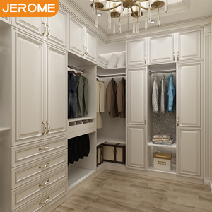 Soluzione One-Stop Design stile europeo moderno spogliatoio armadi mobili in legno passeggiata nel <span class=keywords><strong>guardaroba</strong></span> - Product Image 2