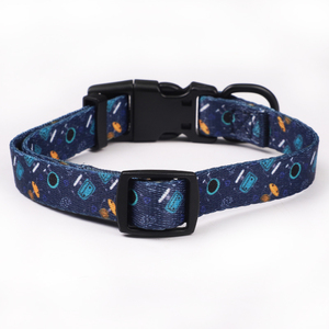 <strong>Custom</strong> Cartoon Print Luxury Polyester Webbing <strong>Dog</strong> <strong>Collar</strong> Personalized Adjustable Small Medium Large Pets Comfort Top Priority - Product Image 2