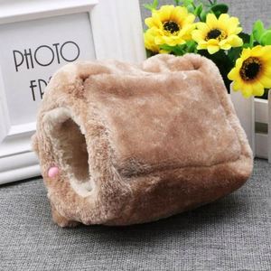 Mini ayı şekli küçük hayvanlar evcil yumuşak pamuk polar ev için gine domuz hamster tavşan - Product Image 4