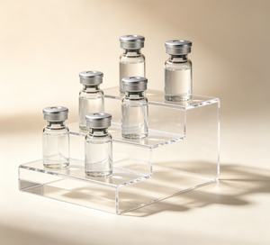 Frascos de Vidrio Transparentes con Tapa Plateada, Frascos de Vidrio Herméticos Pequeños para Almacenamiento de Muestras Individuales - Product Image 6