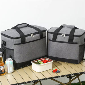 Di grandi dimensioni di alta qualità impermeabile da campeggio per Picnic coibentato con borsa da pranzo fresca scatola di raffreddamento a tracolla con Logo personalizzato - Product Image 3