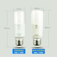 Ampoules LED GELED de qualité, 100-240V, culot E27, 80Ra, 6W, 10W, 12W, économie d'énergie