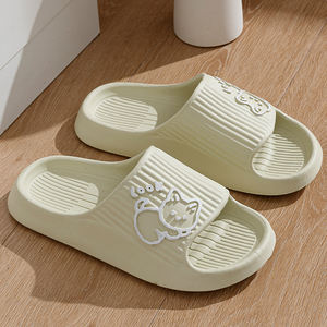 Dibujos animados gatito punta abierta plana señoras para <span class=keywords><strong>zapatillas</strong></span> transpirable verano cómodo con ligero impermeable EVA suela suave Mate - Product Image 6