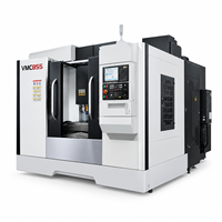 Centre d'usinage vertical CNC 5 axes VMC855 de haute qualité Shandong GSK BT40 à prix compétitif