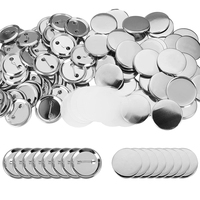 Insigne rond en étain de conception personnalisée de 58mm, emblèmes et badges personnalisés de bouton en étain avec logo
